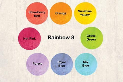 Rainbow 8 Set - 8 Colour Dye Set