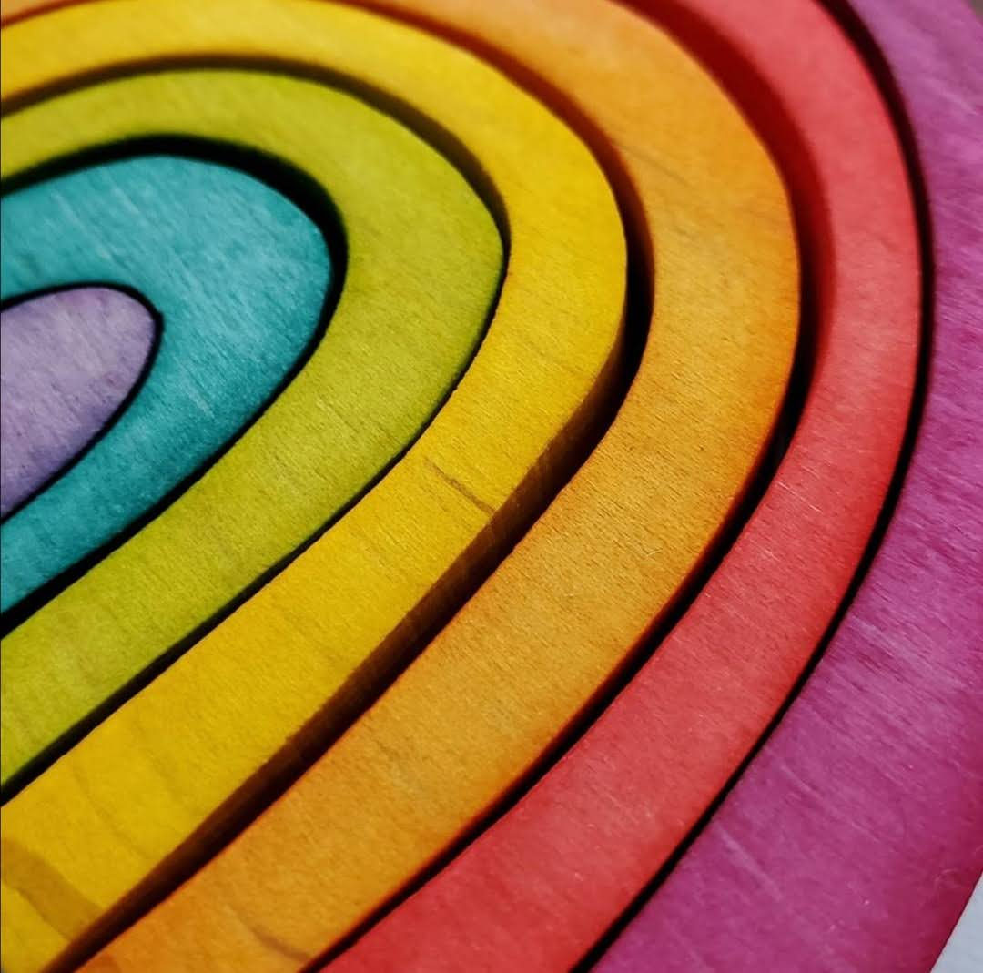 Image by @Heirloom Rainbow using our Wood Stains
