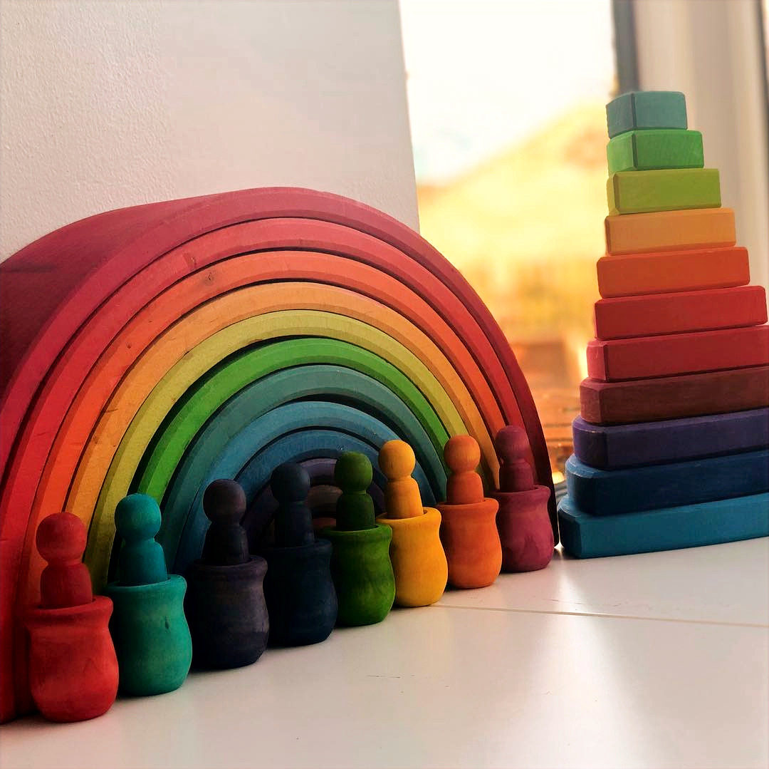 Toys made using our Wood Stains by Tanya @Littlemunchkins
